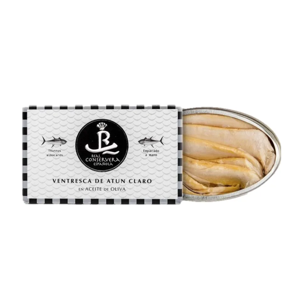 Ventresca de Atún Claro en Aceite de Oliva 120gr RCE