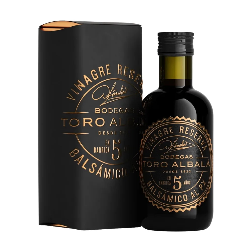 Vinagre Reserva Balsámico al P.X. 5 Años Toro Albalá 250ml - Imagen 2