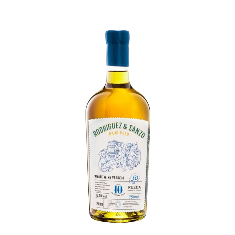 Vino Blanco Verdejo Rodríguez Y Sanzo Bajo Velo 75cl