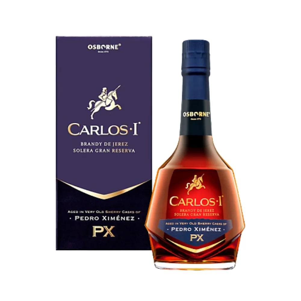 Vino Brandy P.X. Reserva Carlos I 70cl