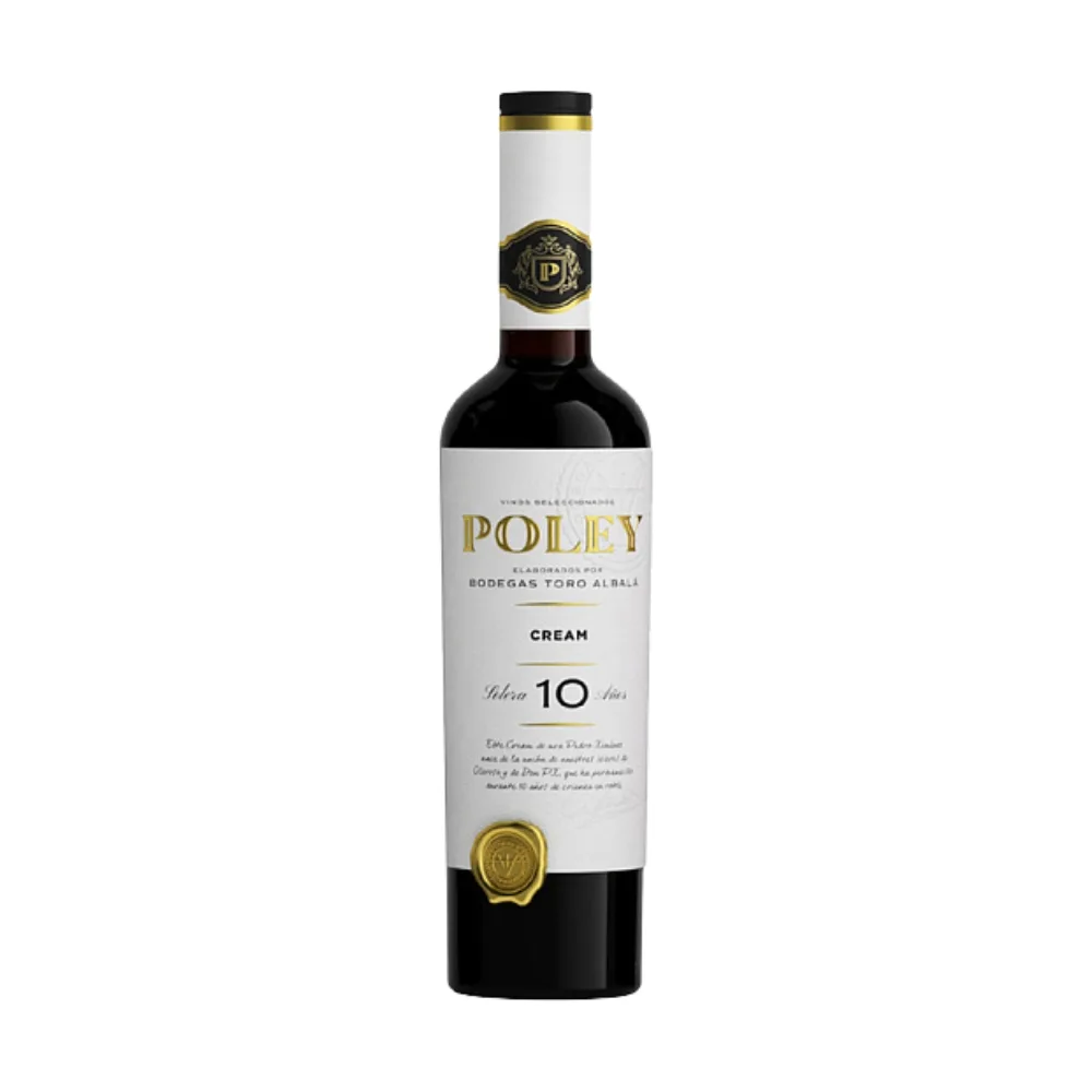 Vino Cream 10 Años Poley 50cl
