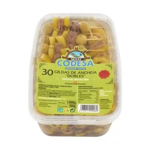 Gildas con Anchoas Dobles Codesa 30 Unidades