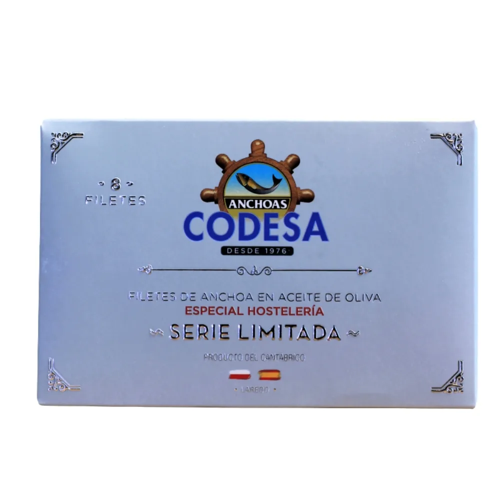 Anchoas en Aceite de Oliva Serie Limitada Codesa 8 Filetes