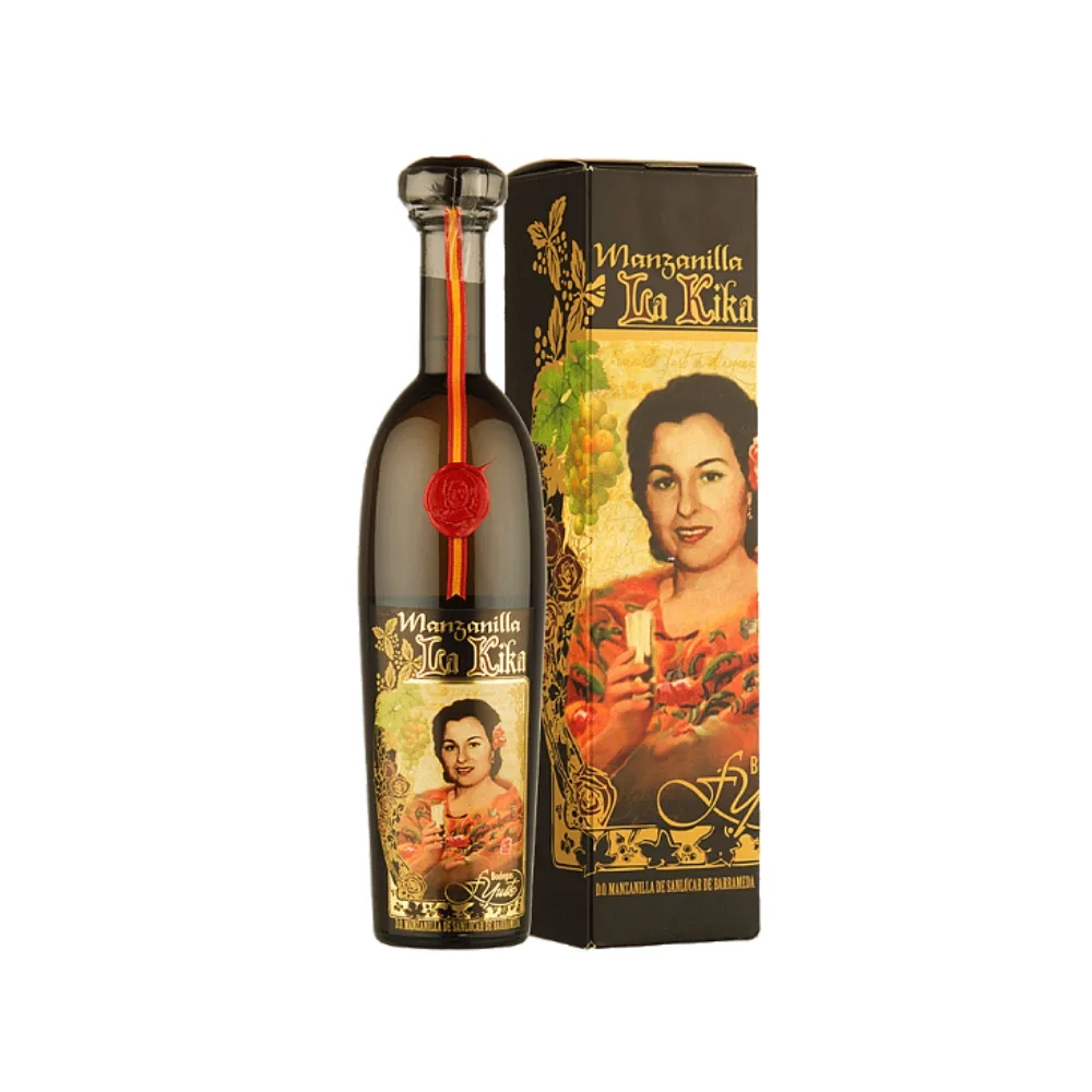 Estuche Vino Manzanilla La Kika 75cl