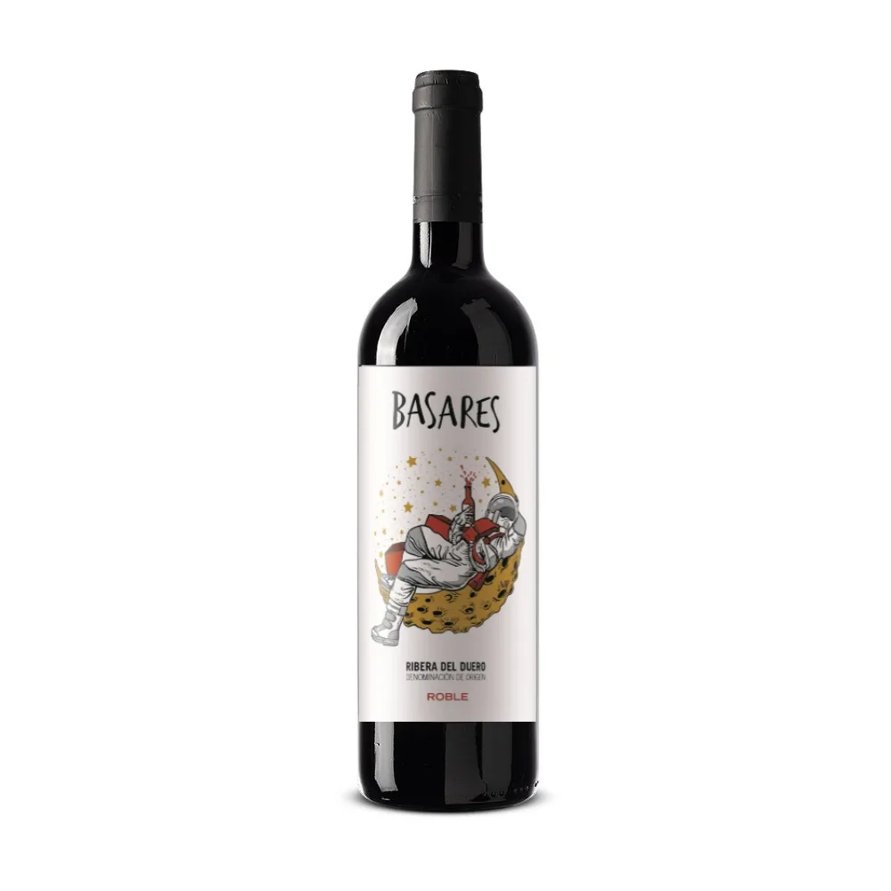 Vino Tinto Basares Roble 75cl