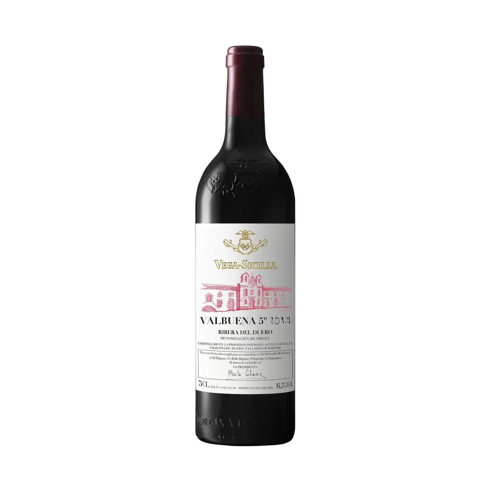 Vino Tinto Vega Sicilia Valbuena 5º Año 2019 75cl