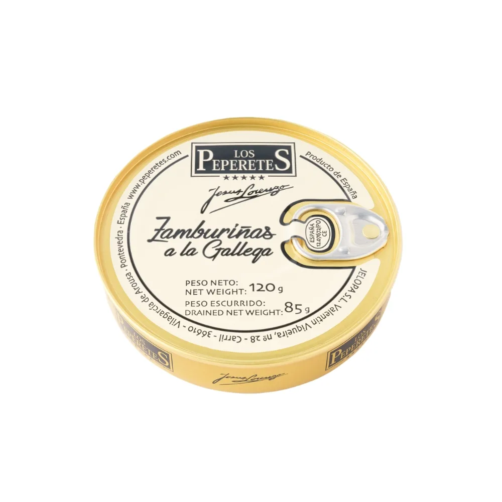 Zamburiñas a la Gallega Los Peperetes 120gr