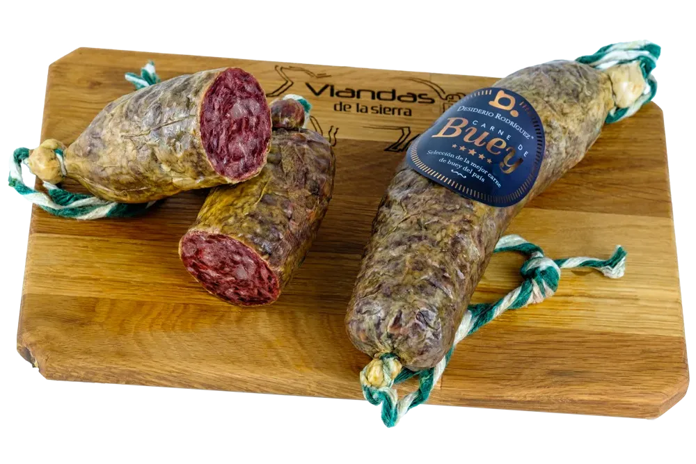 SALCHICHON DE BUEY DESIDERIO — Viandas de la Sierra