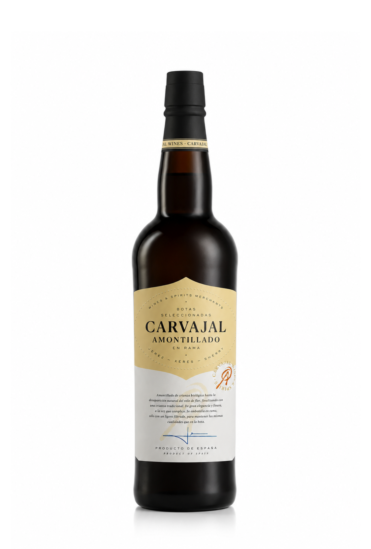 Vino Amontillado en Rama Carvajal 75cl